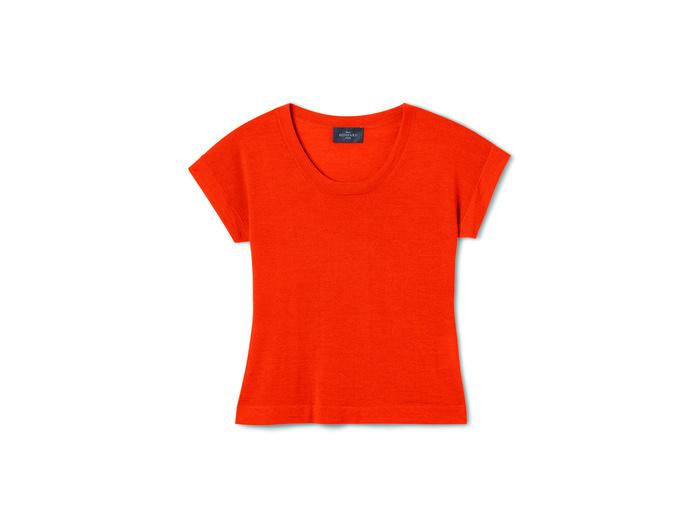 Eric Bompard T-shirt col rond - Femme - SOLARO