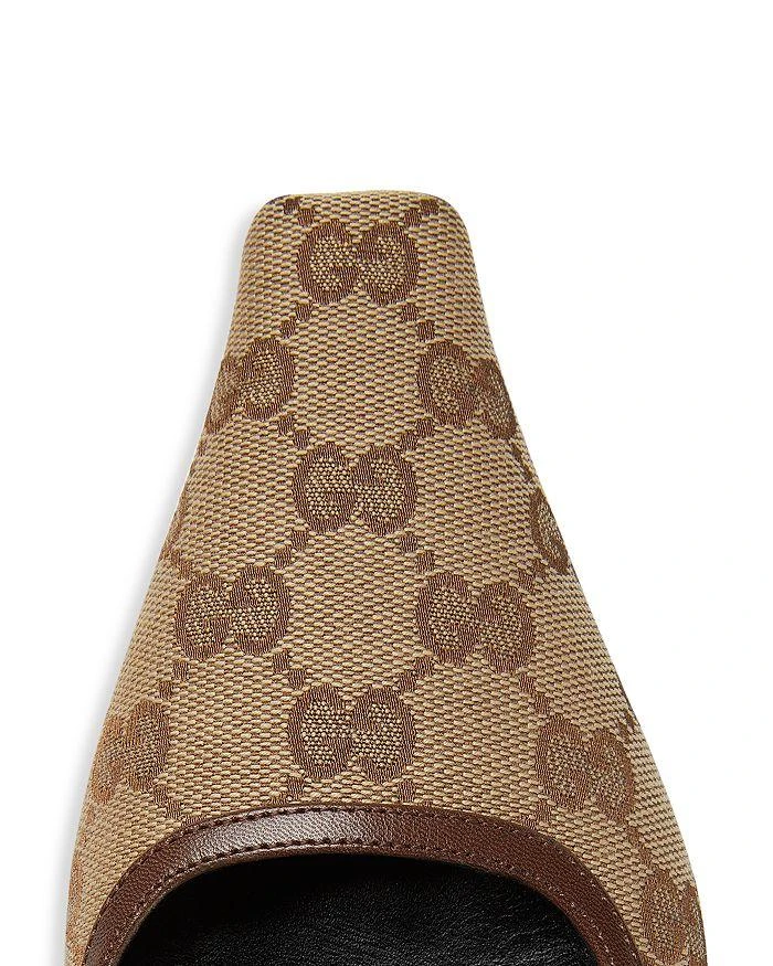 Gucci Women's GG Canvas Slingback Ballet Flats 7