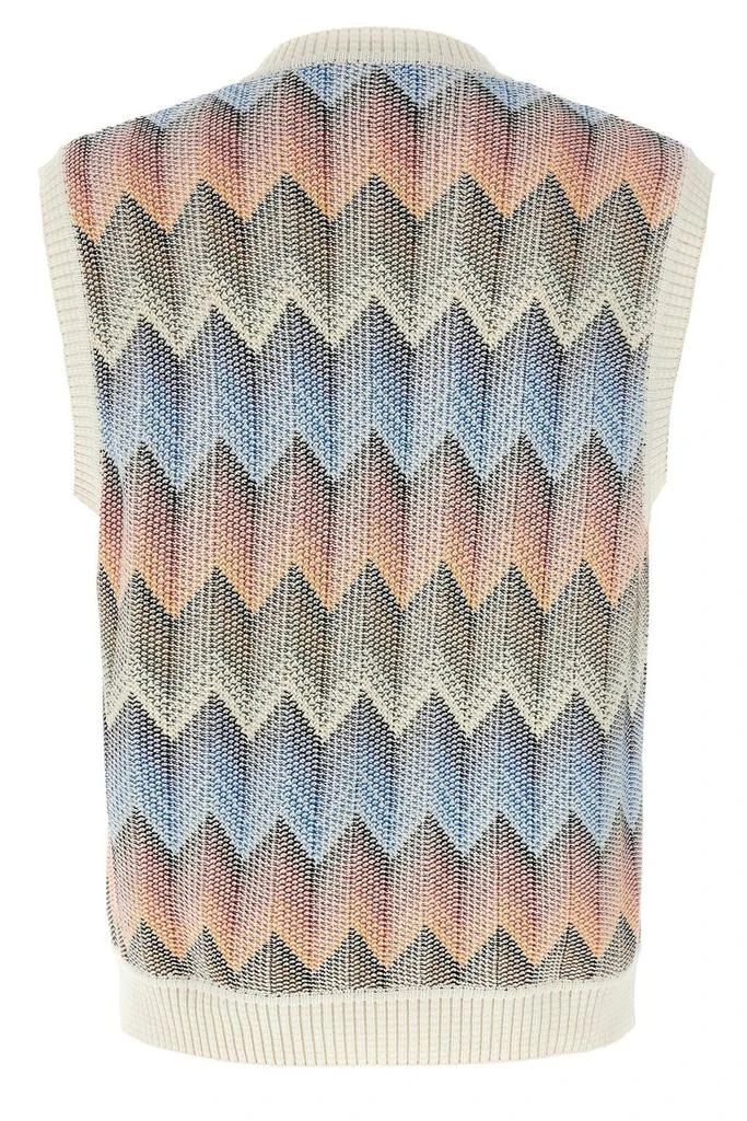 Missoni Missoni Chevron Knitted Vest 2