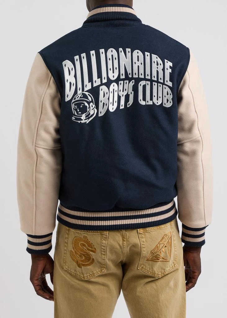 Billionaire Boys Club Arch panelled felt varsity jacket 3