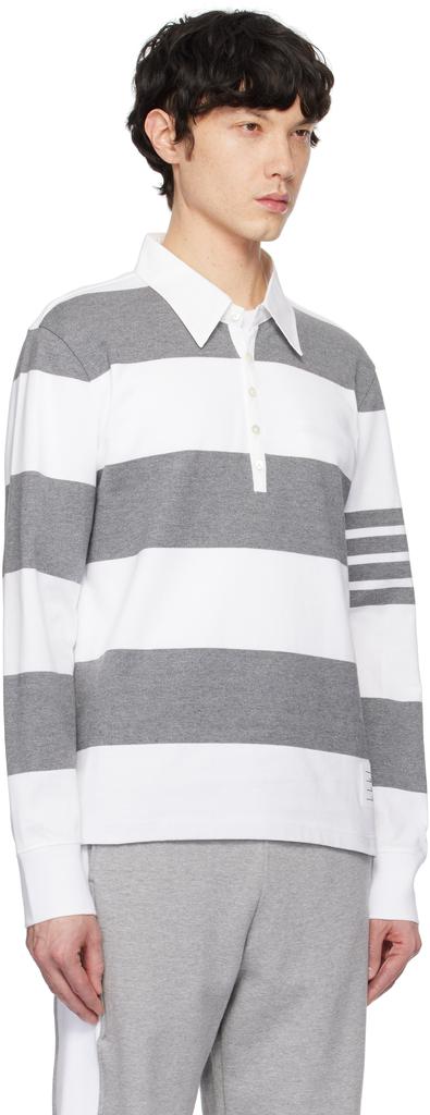 【送料&関税込】Thom Browne Rugby Polo 4-bar Thom browne Rugby polo 