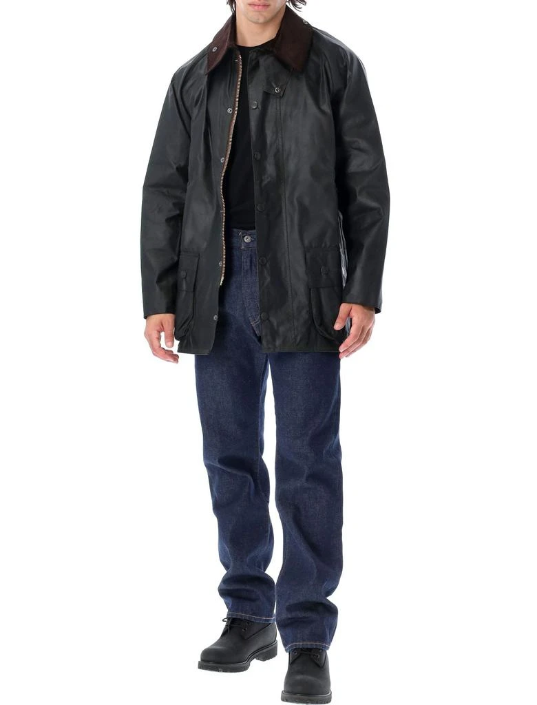 Barbour Barbour Beaufort Long-Sleeved Wax Jacket 4