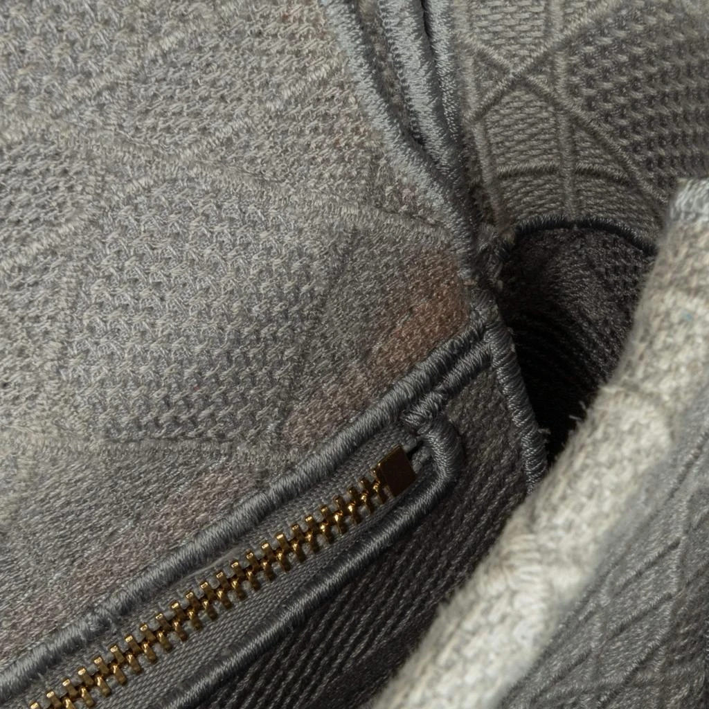 Dior Dior Grey Large Canvas Cannage Lady D Lite 7