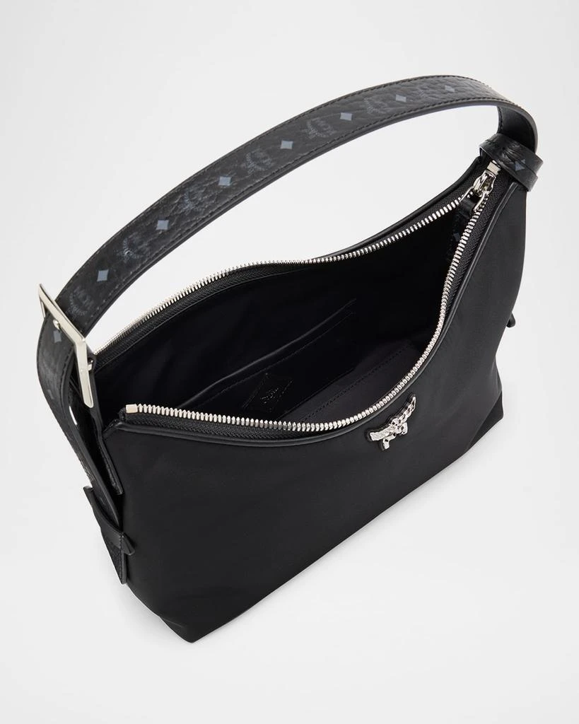 MCM Aren Small Visetos Hobo Bag 4
