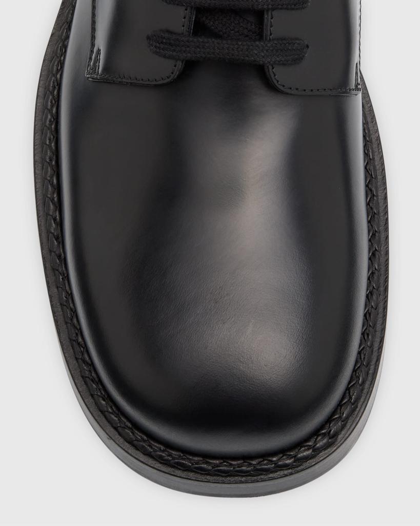 ドレスシューズ・革靴・ビジネスシューズ BOTTEGA VENETA   Derby strut bottega veneta in leather Bottega Veneta Bottega Veneta Strut Grid lace-up shoes