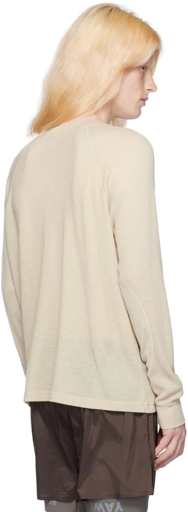 Satisfy Beige Base Layer Long Sleeve T-Shirt 3