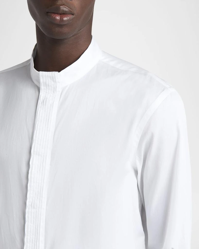 Giorgio Armani Men's Luxe Pleated Stripe Dress Shirt 2