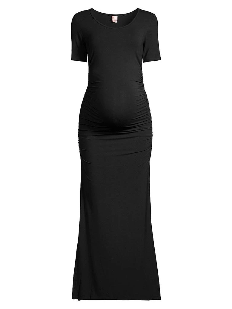 Nom Maternity Hugo Jersey Maternity Maxi Dress 1