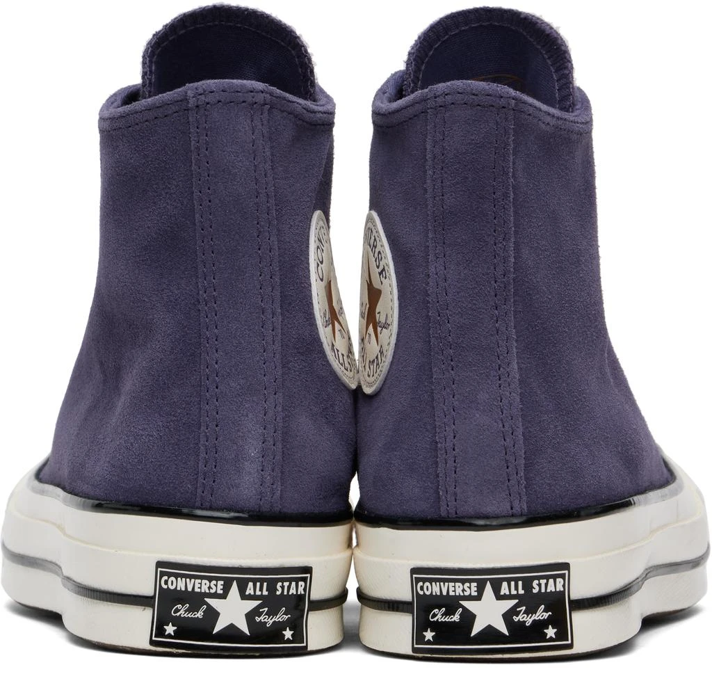 Converse Purple Chuck 70 Heritage Suede Sneakers 2