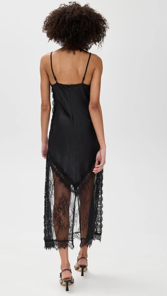 Pixie Market Silky Lace Panel Dress 3