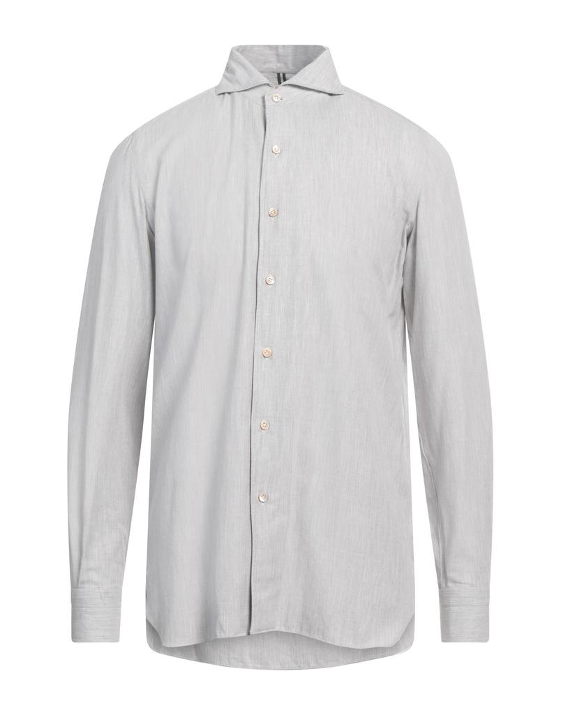 LUIGI BORRELLI NAPOLI Solid color shirt