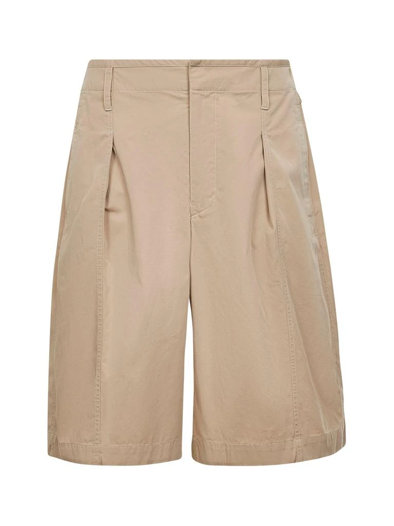 Lemaire Lemaire Maxi Pleated Bermuda Shorts 1