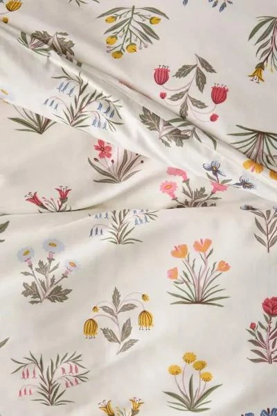 Society 6 Megan Galante For Society 6 Petite Fleur Brushed Cotton Duvet Set 3