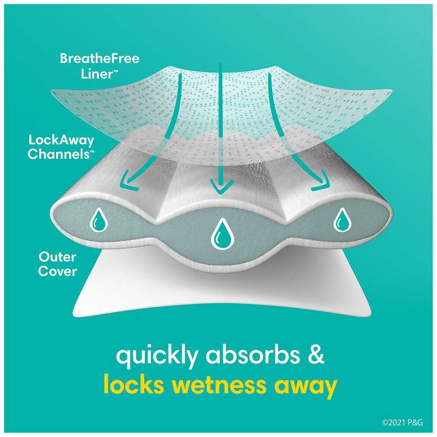 Pampers Ultra Absorbent and Soft Disposable Diapers No scent 7