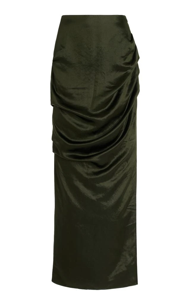 strapless open back dress Vintage Strapless Long Party Dress A-Line Wedding Guest Dress DP3381   DSProm