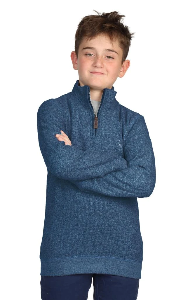 TailorByrd Kids' Cozy Quarter-Zip Pullover 1