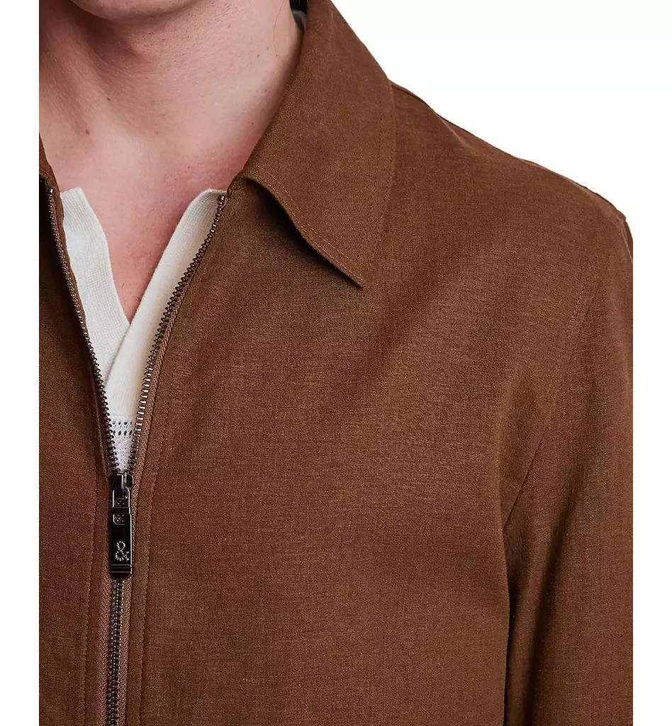 Paisley & Gray Men's Zip-Front Bomber Jacket 3