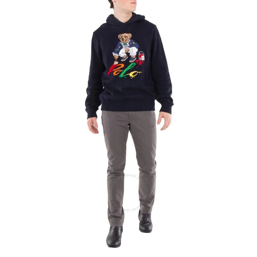 Ralph Lauren Polo Bear Intarsia Hooded Sweater 3