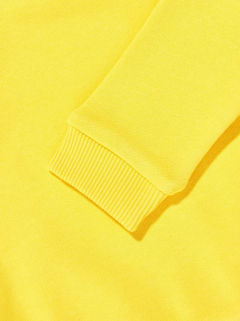 Moschino Moschino Baby Teddy Bear Logo Sweatshirt in Yellow 4