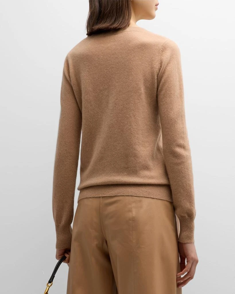 Neiman Marcus Cashmere Classic V-Neck Sweater 3