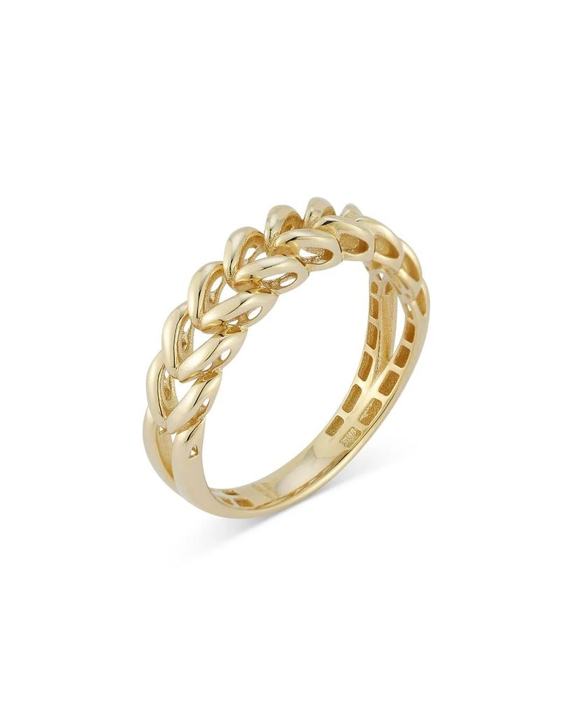 Moon & Meadow 14K Yellow Gold Chevron Ring 1