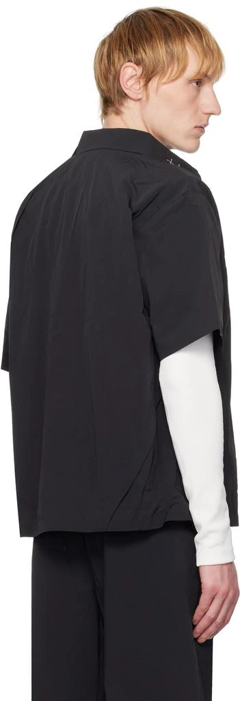 Heliot Emil Black Marl Shirt 3