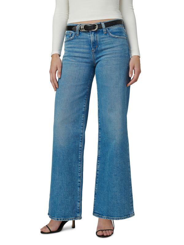 Joe's Jeans The Lou Lou Low-Rise Wide-Leg Jeans
