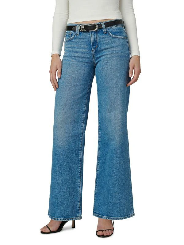 Joe's Jeans The Lou Lou Low-Rise Wide-Leg Jeans 1