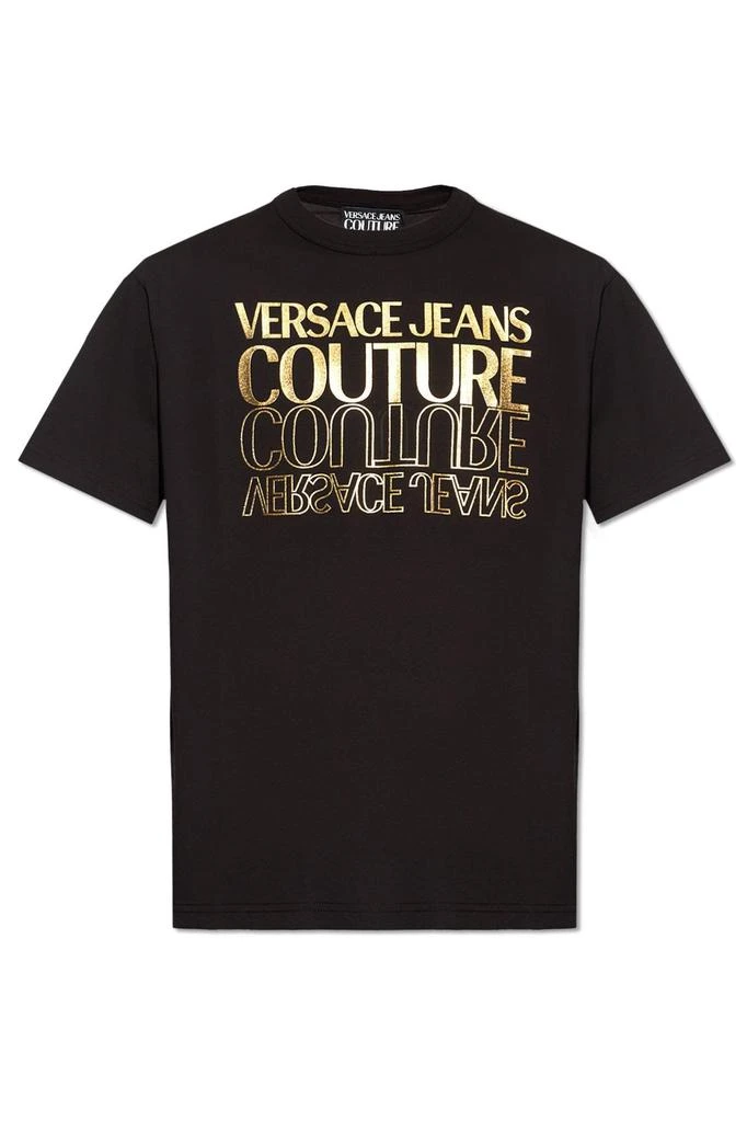 Versace Jeans Couture Versace Jeans Couture Logo Printed Crewneck T-Shirt 1