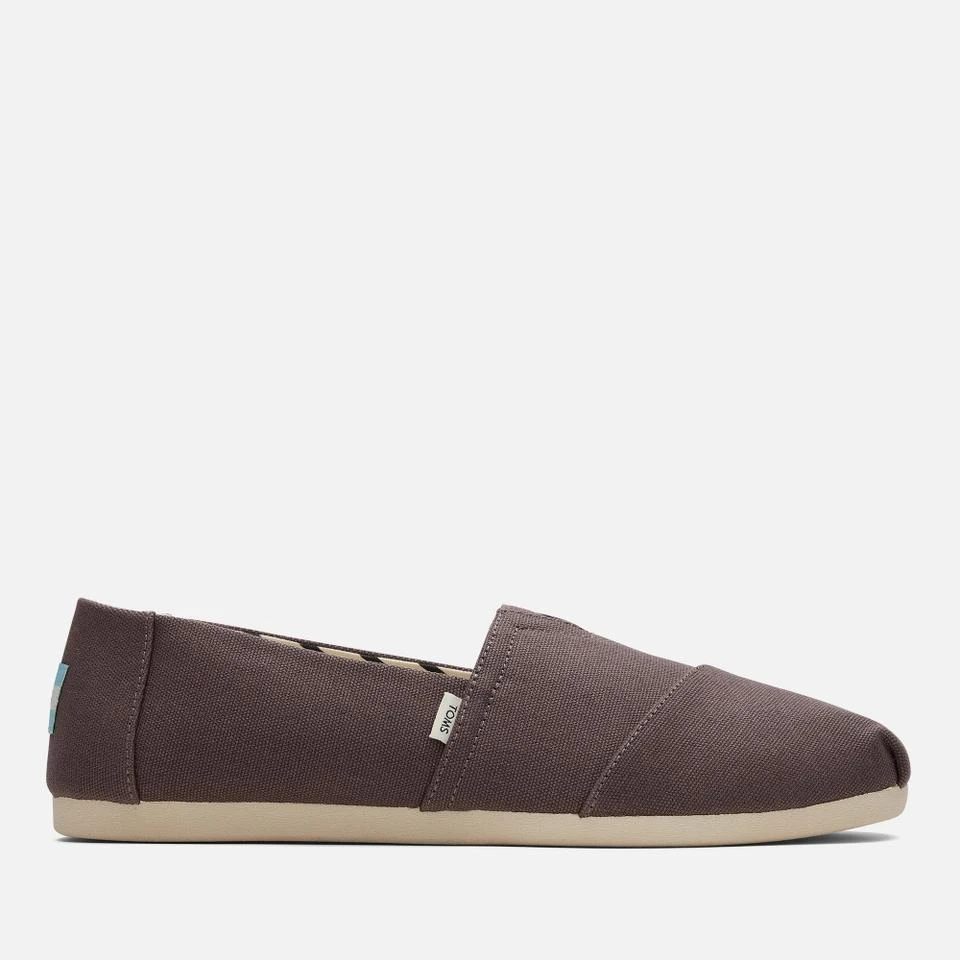 TOMS TOMS MEN'S ALPARGATA VEGAN CANVAS PUMPS 1