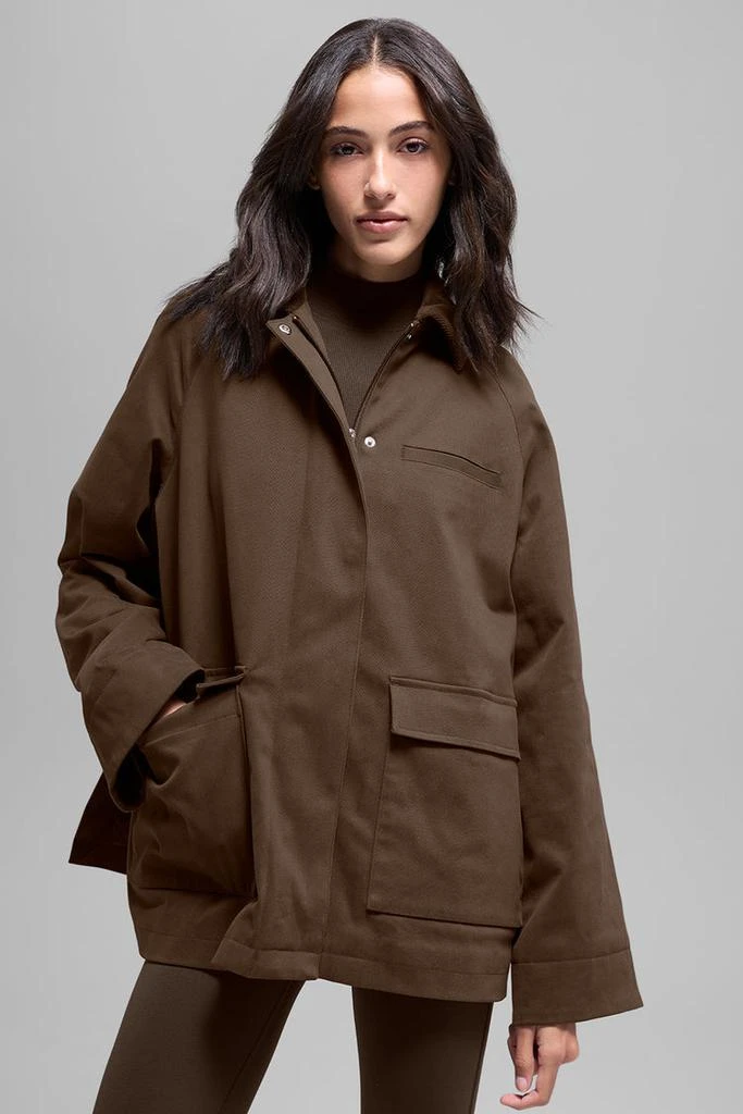 Alo Twill Barn Jacket - Espresso 3