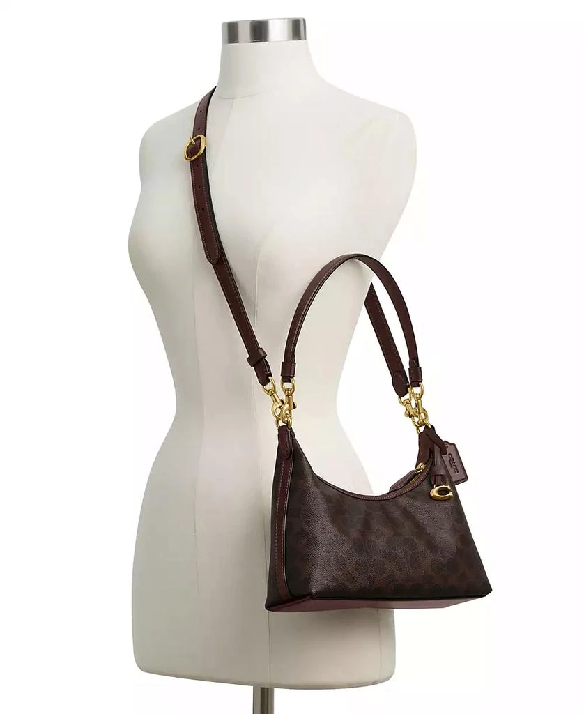 Coach Juliet Signature Canvas Shoulder Bag 10