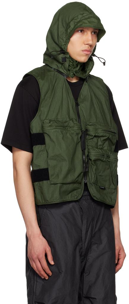 NEMEN Green Coated Vest