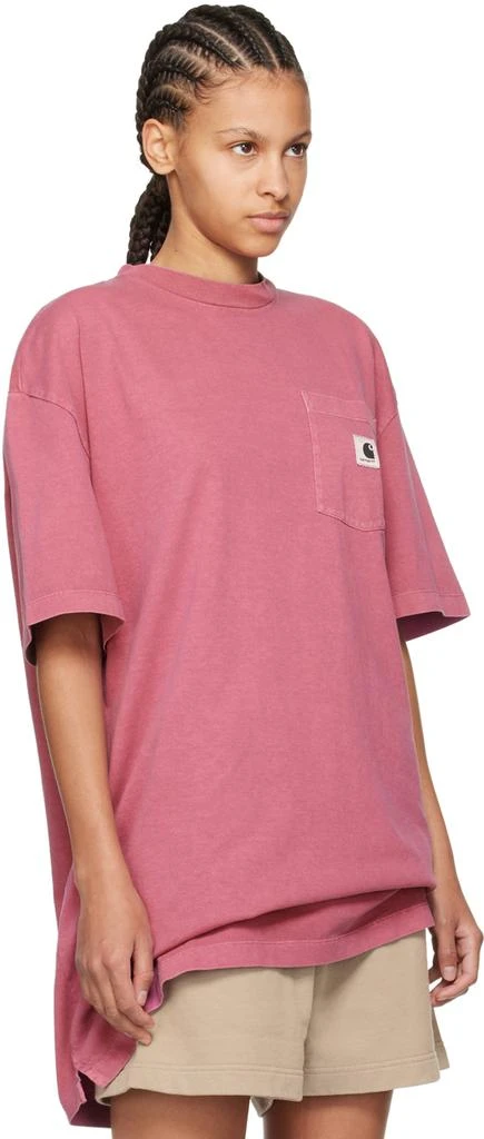 Carhartt WIP Pink Nelson Grand T-Shirt 2