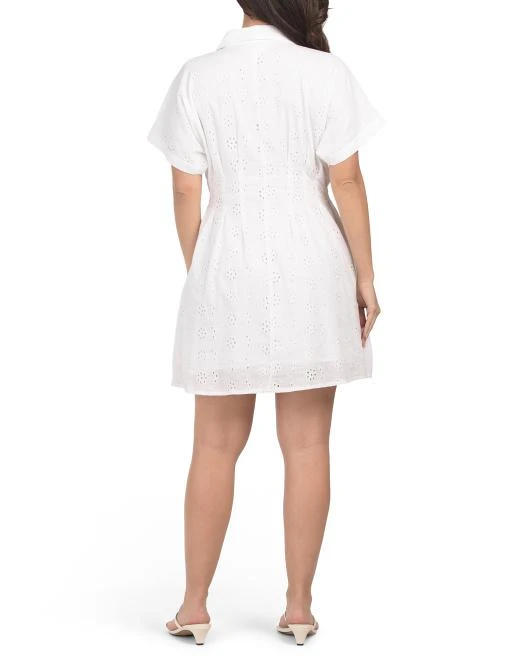 Shop Eyelet Lace Pintucked Shirt Mini Dress on Sale at BeyondStyle  Get  79% Off Eyelet Lace Pintucked Shirt Mini Dress with Limited-Time Flash  Deals, Exclusive Discounts, and Special Offers. Enjoy Unbeatable