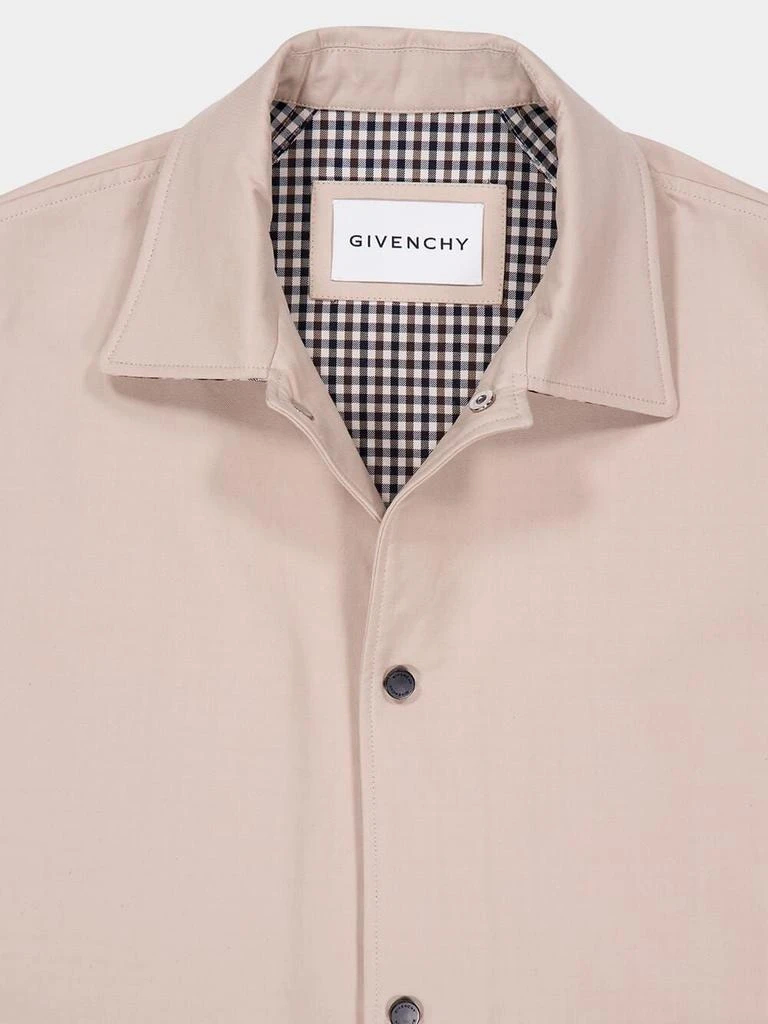 Givenchy Givenchy Logo Patch Long-Sleeved Shirt 3