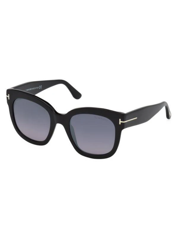 Tom Ford Beatrix 52MM Polarized Lens Oversize Square Sunglasses 2