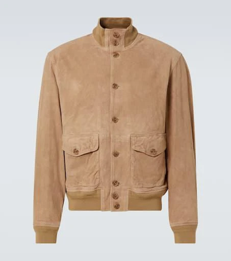 Ralph Lauren Suede bomber jacket 1