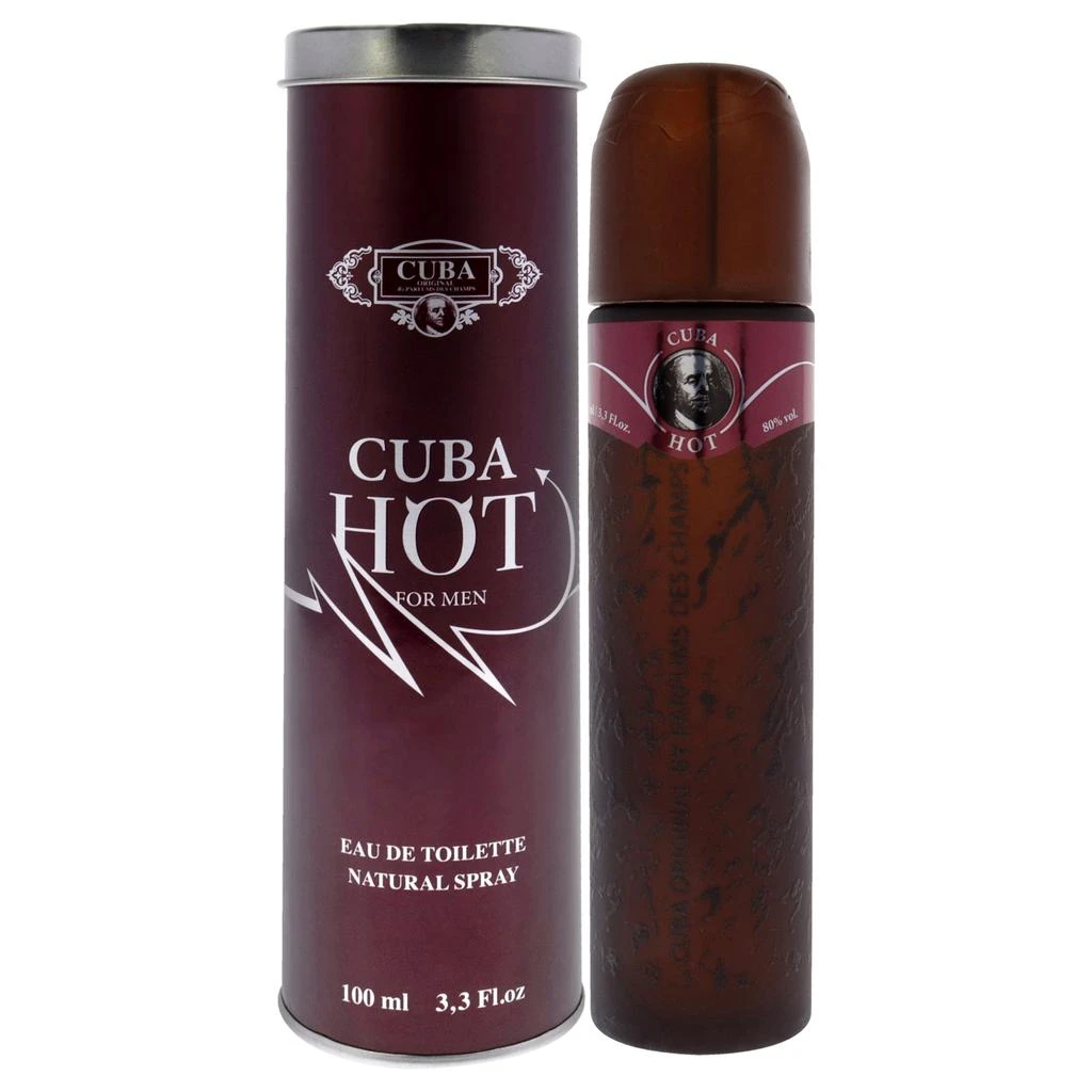 cuba Hot by  for Men - 3.3 oz EDT Spray 1