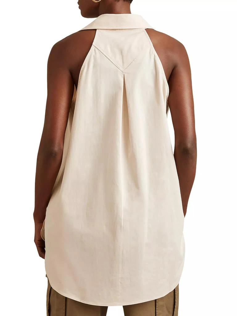 REISS Layla Stretch-Cotton Top 3