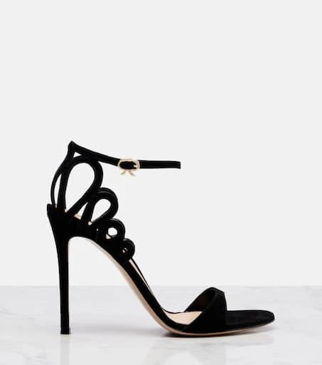 Gianvito Rossi 105 suede sandals 4