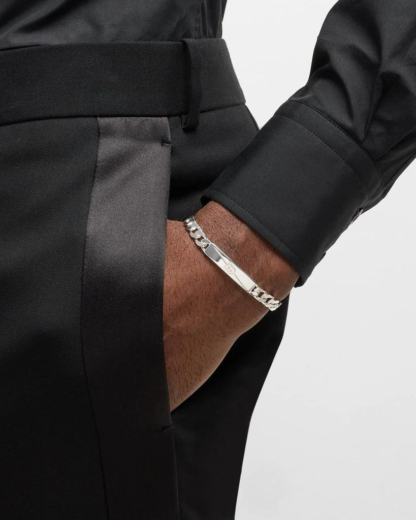 Gucci Men's Gucci Tag Bracelet, Silver 2