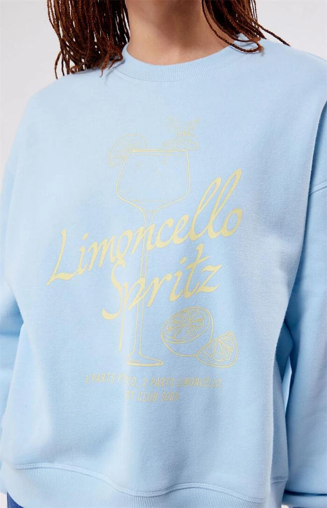 PacSun Limoncello Crew Neck Sweatshirt 2