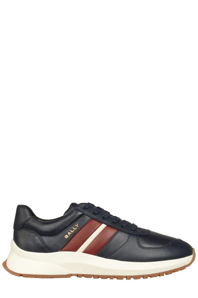 Bally Men's Black Roller P Low-Top Leather Sneakers - Casual