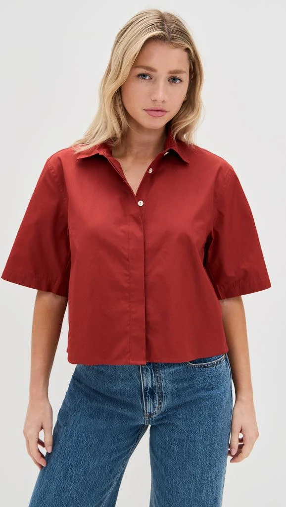Vince Cropped Shirt 1