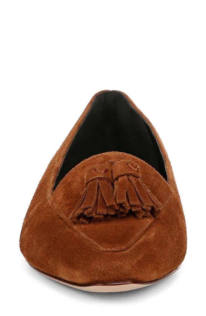 VERONICA BEARD Cleo Tassel Pointed Toe Loafer 4