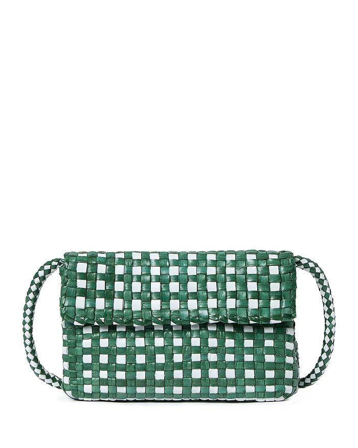 Loeffler Randall Vinnie Mini Woven Leather Crossbody 1