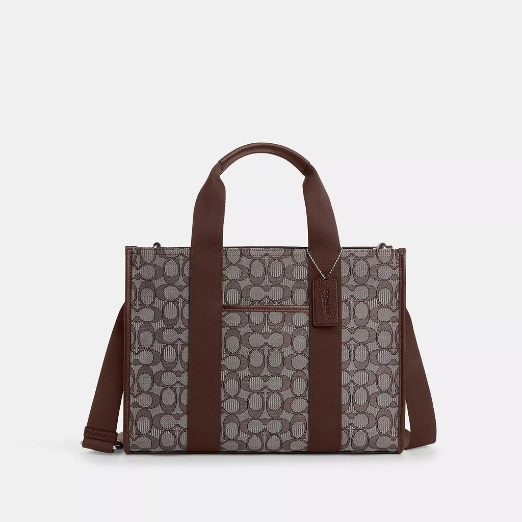 Coach Smith Tote Bag In Signature Jacquard 1