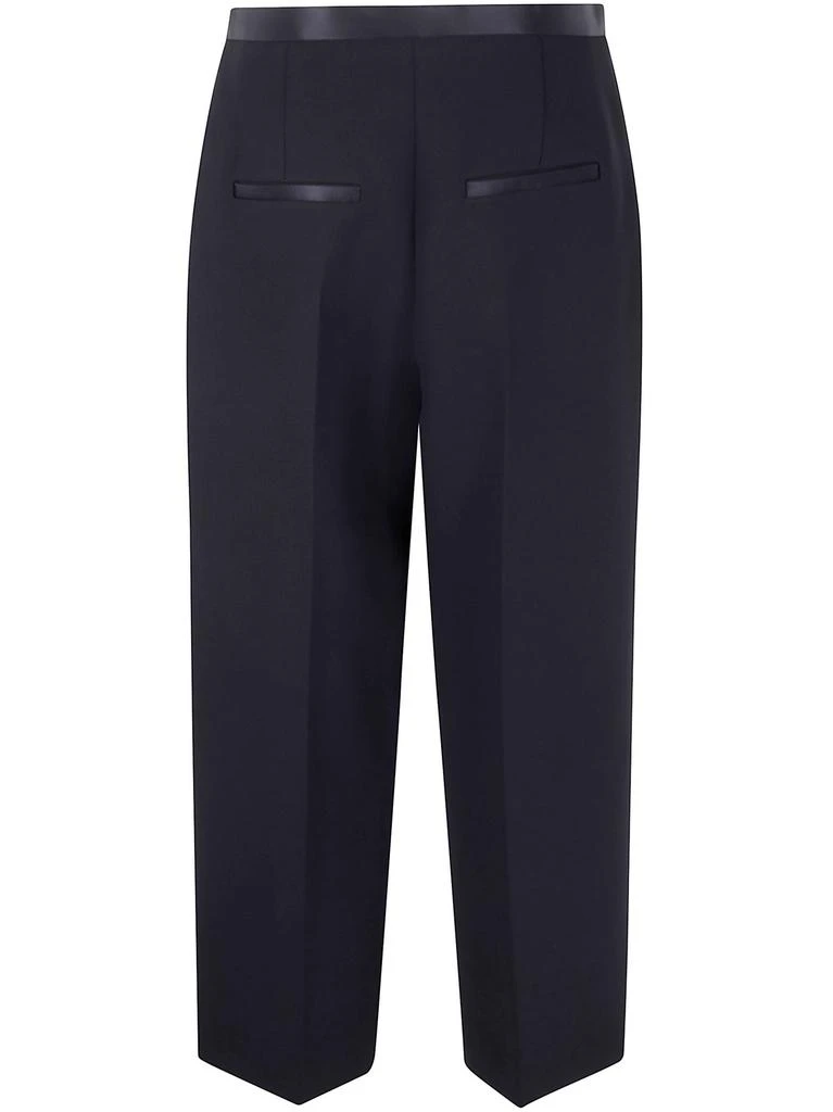 Khaite Khaite Wide-Leg Cropped Pants 2