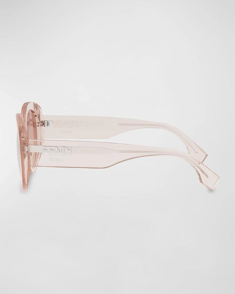 Fendi Fendi Roma Acetate Round Sunglasses 4
